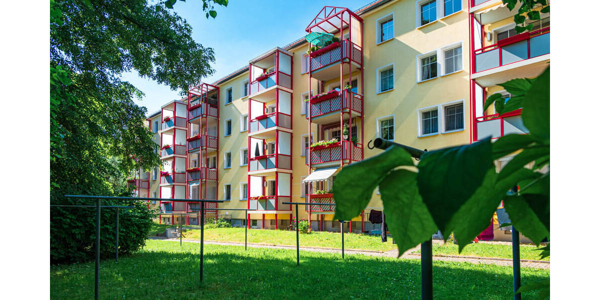 Etagenwohnung Zwickau Eckersbach - 2 Zimmer, 49 m&sup2;, 373&euro; | Angebot:25771303