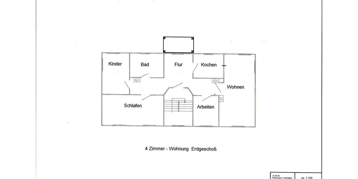 Etagenwohnung Wilkau-Haßlau Haßlau - 4 Zimmer, 95 m&sup2;, 610&euro; | Angebot:25895806