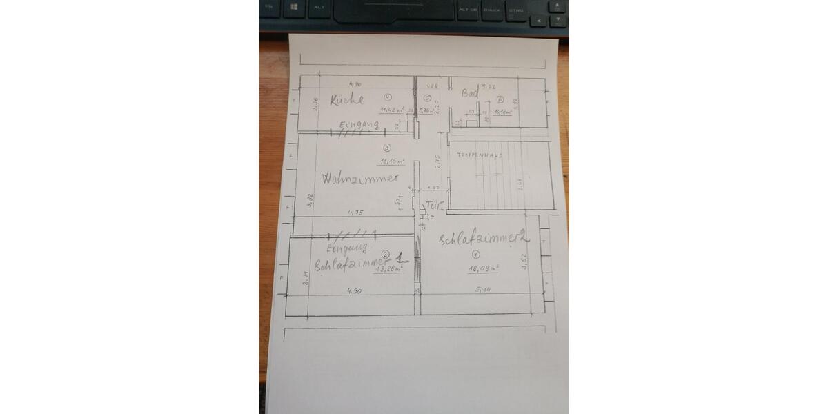 Etagenwohnung Hohenstein-Ernstthal Ernstthal - 3 Zimmer, 76 m&sup2;, 400&euro; | Angebot:25338743