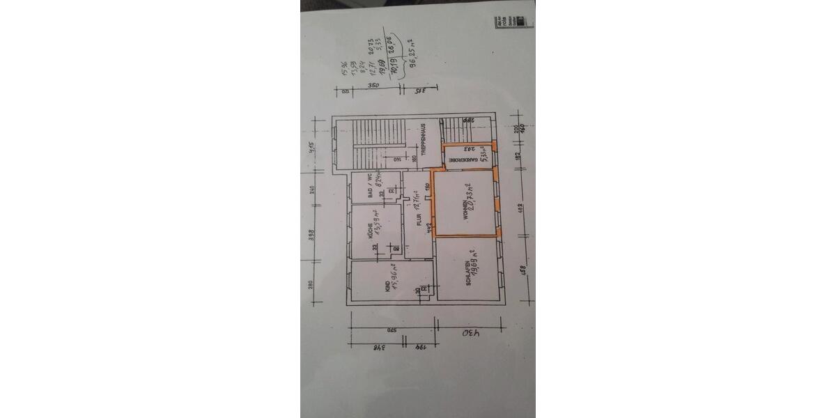 Hochparterre Netzschkau - 4 Zimmer, 97 m&sup2;, 590&euro; | Angebot:25105396