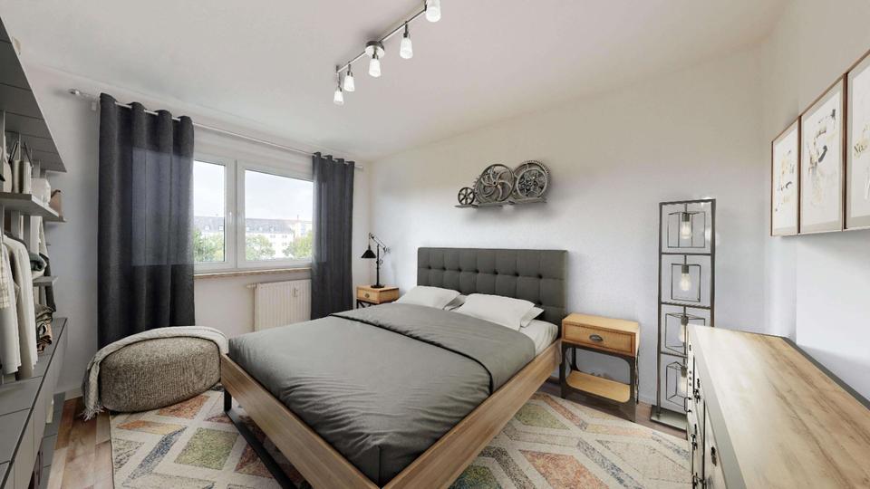 Etagenwohnung Reichenbach im Vogtland - 3 Zimmer, 71 m&sup2;, 380&euro; | Angebot:22696725