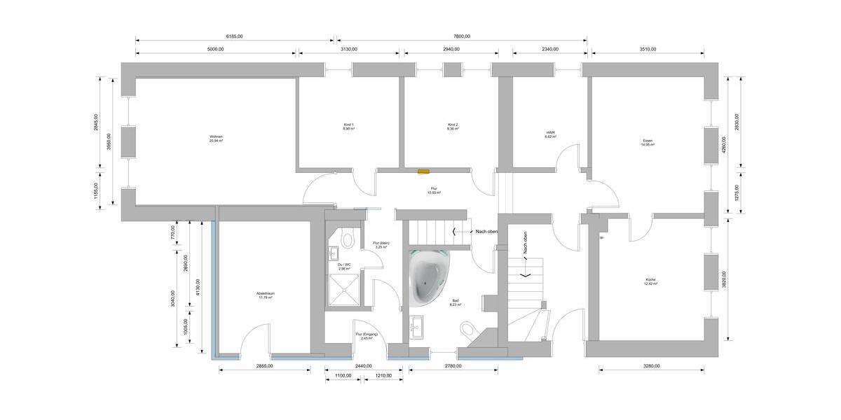 Erdgeschoßwohnung Limbach-Oberfrohna Oberfrohna - 5 Zimmer, 119 m&sup2;, 990&euro; | Angebot:25808067