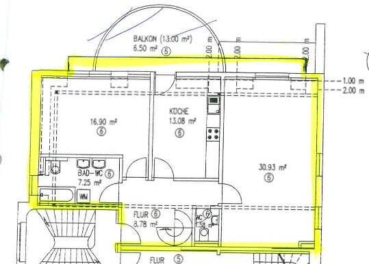 Etagenwohnung Zwickau Pölbitz - 5 Zimmer, 142 m&sup2;, 1.108&euro; | Angebot:25729282