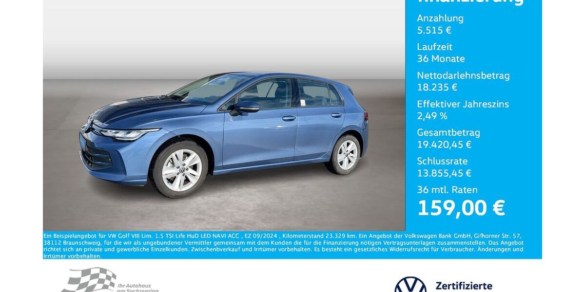 VW Golf 23.329 km 22.975 &euro; Bernsdorf 09337