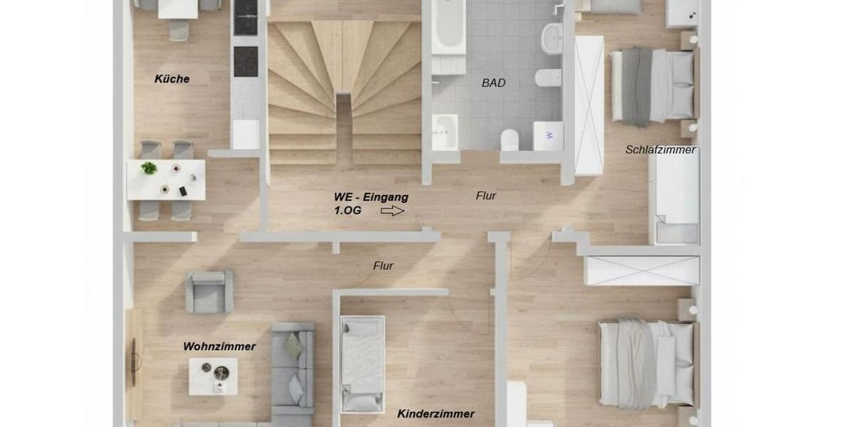 Etagenwohnung Zwickau - 4 Zimmer, 95 m&sup2;, 650&euro; | Angebot:25052648
