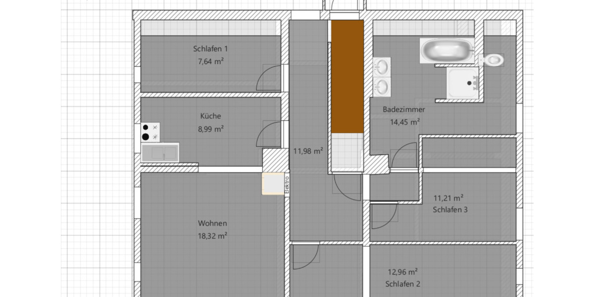 Dachgeschoßwohnung Eibenstock - 4 Zimmer, 90 m&sup2;, 800&euro; | Angebot:25057620