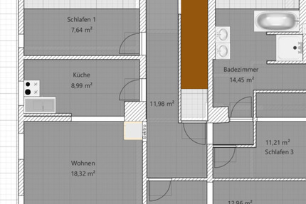 Wohnung Eibenstock - 4 Zimmer, 90 m&sup2;, 800&euro; | Angebot:25057620