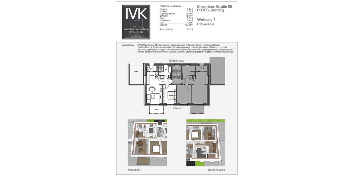Etagenwohnung Stollberg (Erzgebirge) - 5 Zimmer, 120 m&sup2;, 11&euro; | Angebot:25803443