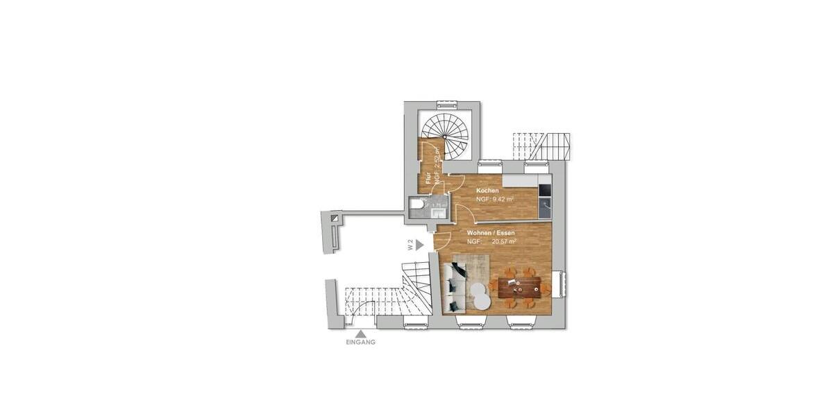 Maisonettenwohnung Reichenbach im Vogtland - 3 Zimmer, 85 m&sup2;, 575&euro; | Angebot:25962885