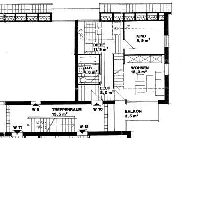 Maisonettenwohnung Zwickau Cainsdorf - 3 Zimmer, 77 m&sup2;, 570&euro; | Angebot:24796660