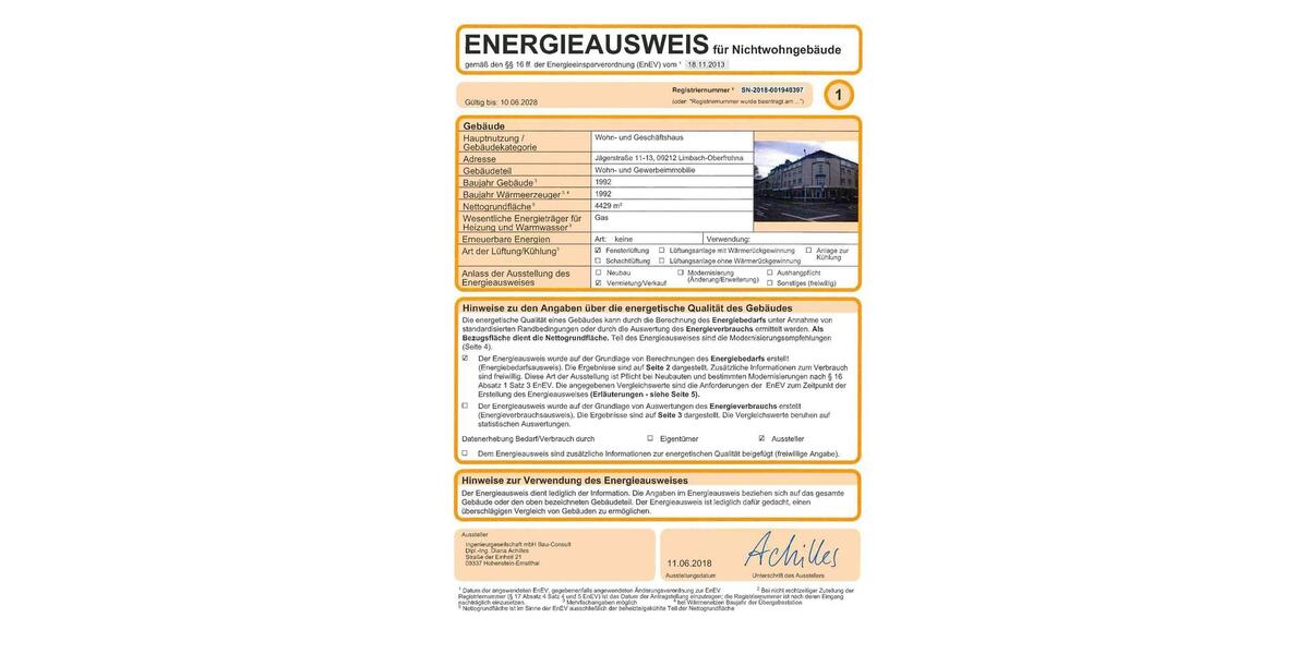 Gewerbeobjekt Limbach-Oberfrohna Oberfrohna - 430&euro; | Angebot:24397101