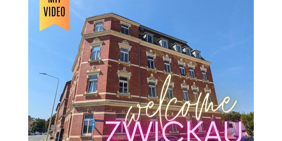 Dachgeschoßwohnung Zwickau - 2 Zimmer, 62 m&sup2;, 305&euro; | Angebot:26681037