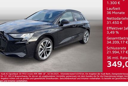 Audi A3 9.078 km 32.750 &euro; Bernsdorf 09337