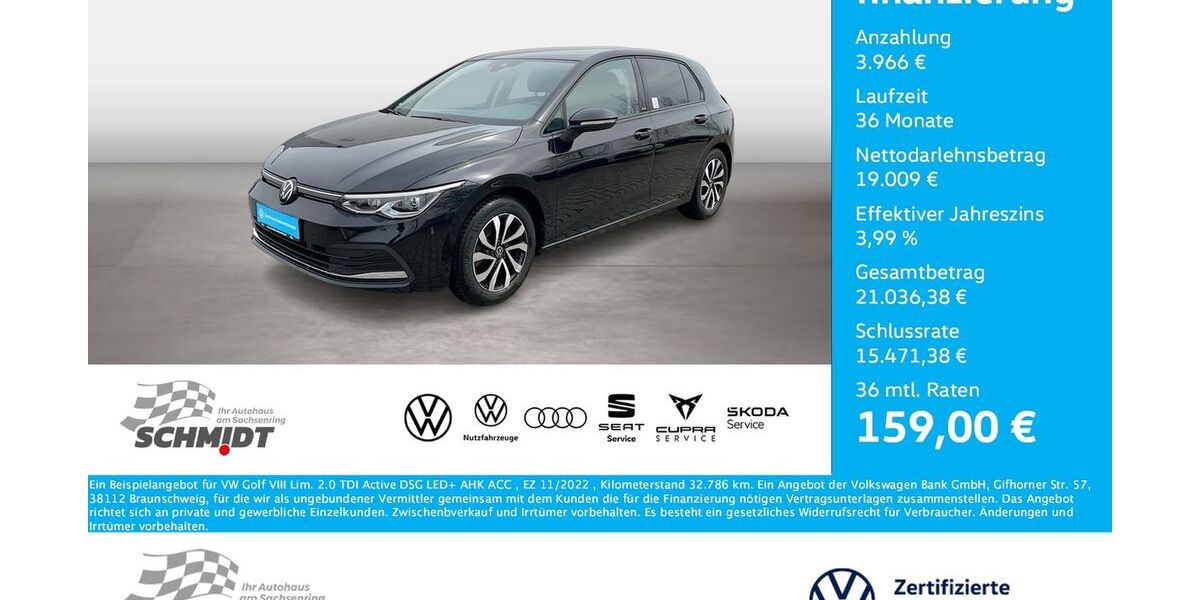 VW Golf 32.786 km 22.975 &euro; Bernsdorf 09337