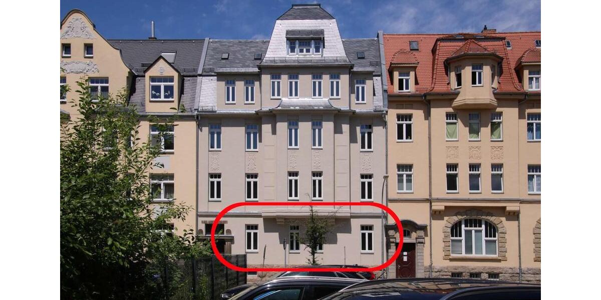 Erdgeschoßwohnung Greiz - 3 Zimmer, 93 m&sup2;, 748&euro; | Angebot:23806547