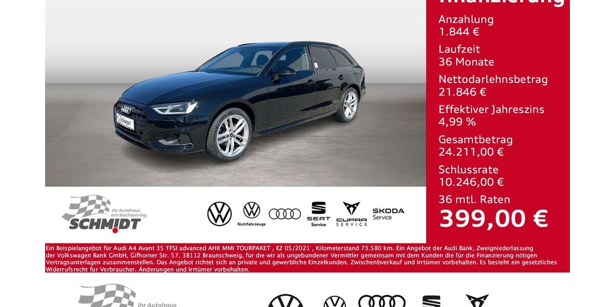 Audi A4 73.580 km 23.690 &euro; Bernsdorf 09337