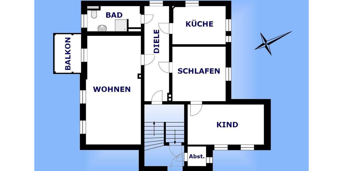 Etagenwohnung Greiz - 3 Zimmer, 103 m&sup2;, 718&euro; | Angebot:21465917