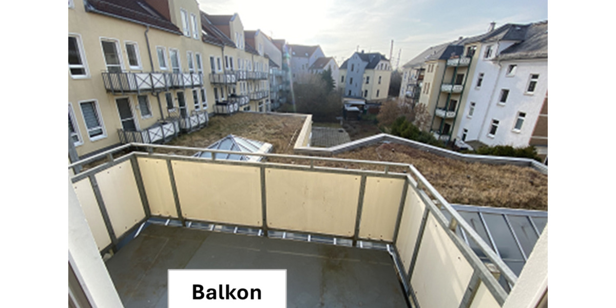 Etagenwohnung Zwickau - 2 Zimmer, 43 m&sup2;, 220&euro; | Angebot:25751823