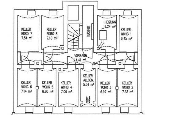 Etagenwohnung Zwickau Innenstadt - 3 Zimmer, 50 m&sup2;, 36.500&euro; | Angebot:25707464