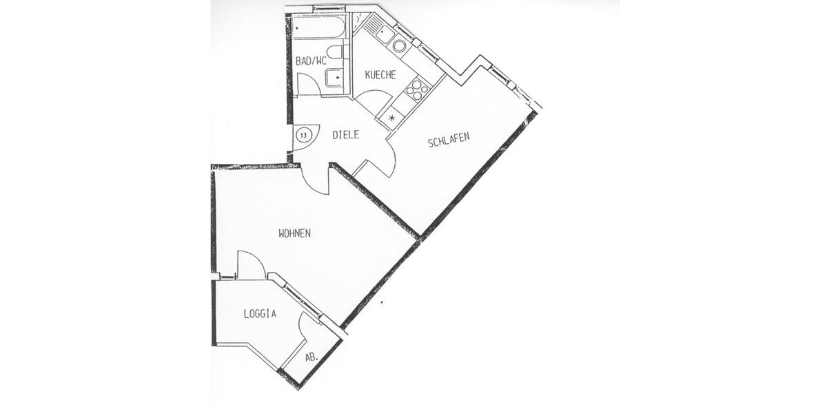 Etagenwohnung Werdau - 2 Zimmer, 56 m&sup2;, 390&euro; | Angebot:24511835