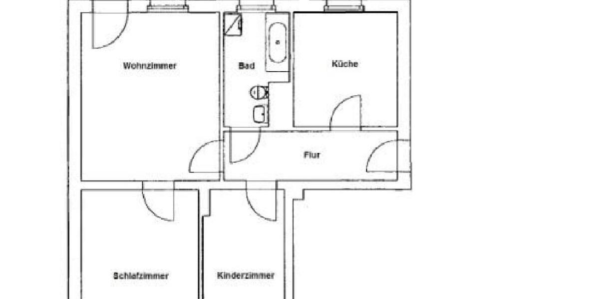 Etagenwohnung Zwickau Zwickau-Nord - 3 Zimmer, 71 m&sup2;, 454&euro; | Angebot:26678304