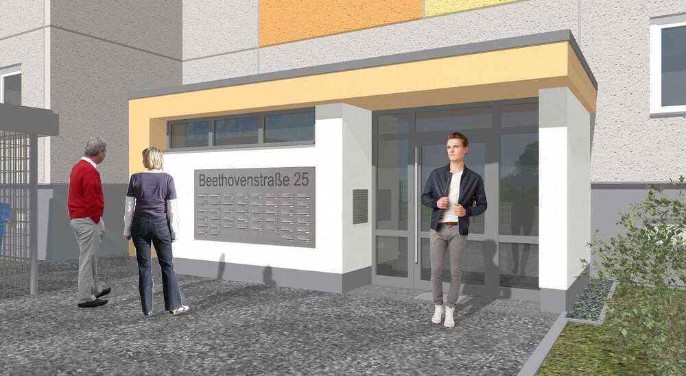 Etagenwohnung Wilkau-Haßlau Haßlau - 3 Zimmer, 68 m&sup2;, 582&euro; | Angebot:16541908