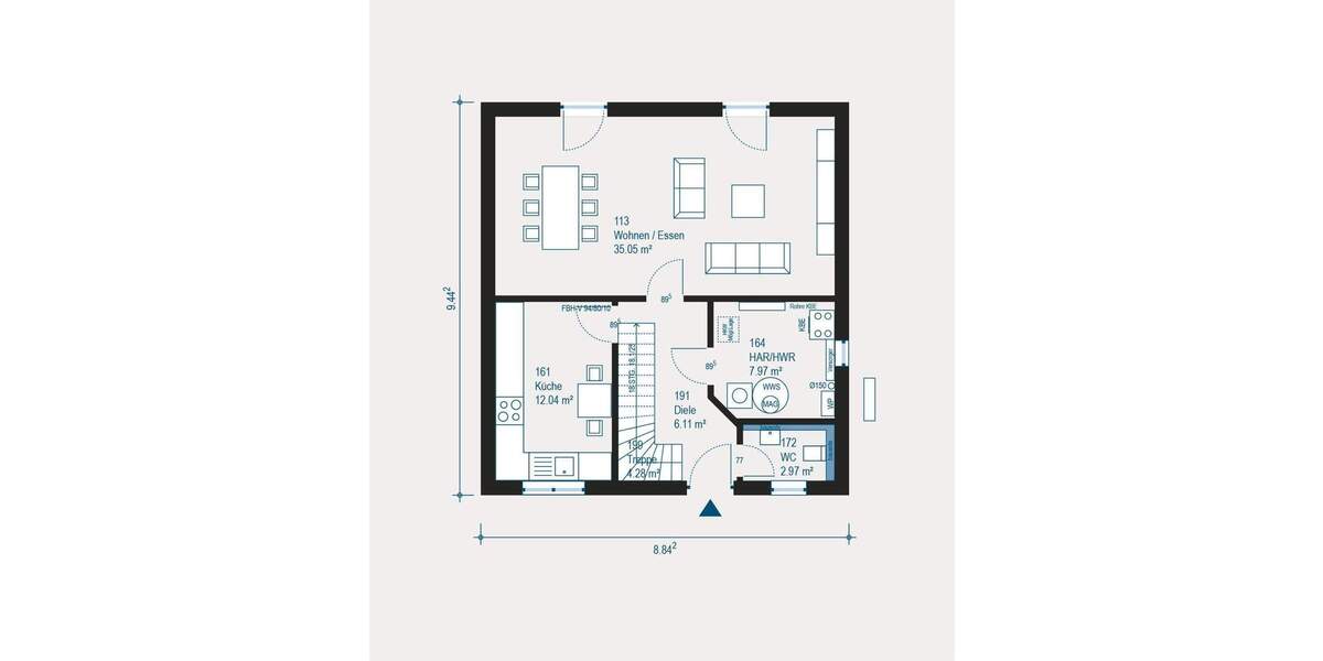Einfamilienhaus Crimmiitschau Crimmitschau - 4 Zimmer, 133 m&sup2;, 235.199&euro; | Angebot:25710321