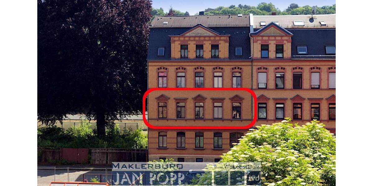 Etagenwohnung Greiz - 4 Zimmer, 114 m&sup2;, 550&euro; | Angebot:24801993