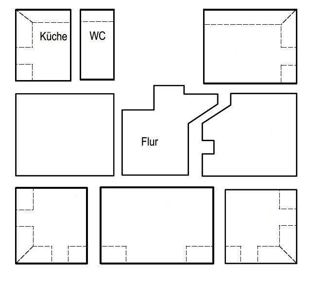Etagenwohnung Aue-Bad Schlema Bad Schlema - 6 Zimmer, 87 m&sup2;, 500&euro; | Angebot:25744626