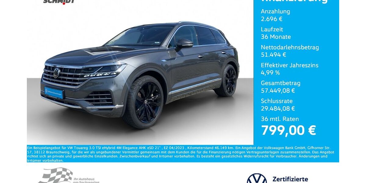 VW Touareg 49.149 km 49.590 &euro; Bernsdorf 09337