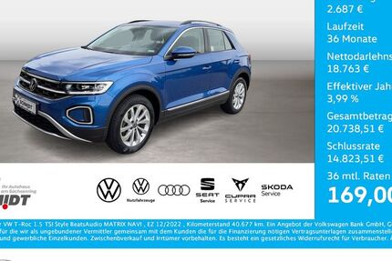 VW T-Roc 40.677 km 20.975 &euro; Bernsdorf 09337