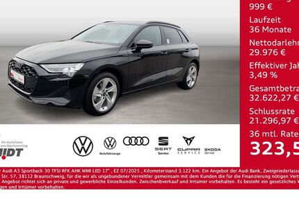 Audi A3 3.122 km 29.975 &euro; Bernsdorf 09337