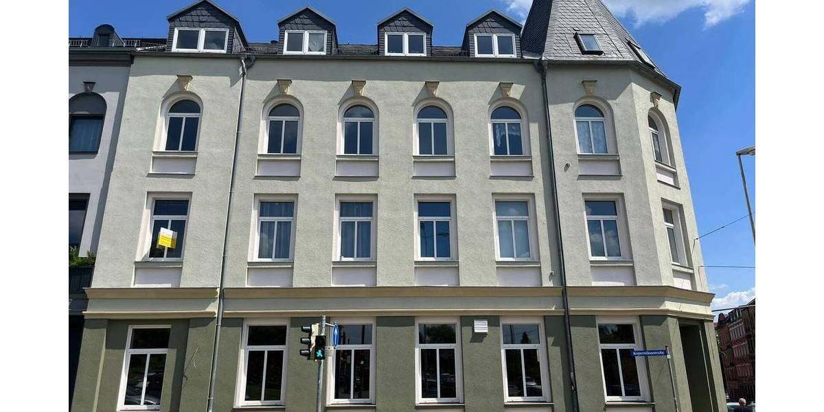 Etagenwohnung Zwickau Bahnhofsvorstadt - 3 Zimmer, 72 m&sup2;, 342&euro; | Angebot:25997401