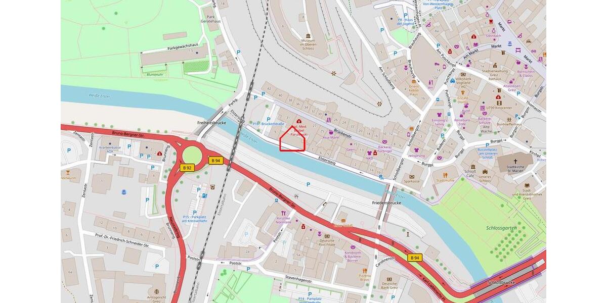 Etagenwohnung Greiz - 2 Zimmer, 68 m&sup2;, 480&euro; | Angebot:24430721