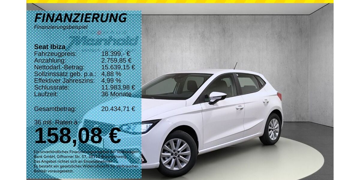 Seat Ibiza 1.010 km 18.399 &euro; Auerbach/Rebesgrün 08209
