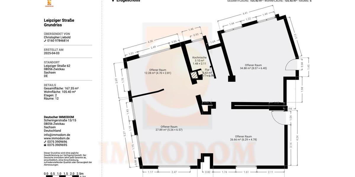 Gewerbeobjekt Zwickau - 800&euro; | Angebot:9495848