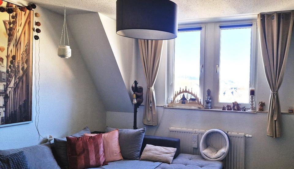 Dachgeschoßwohnung Schwarzenberg/Erzgebirge Erzgebirge - 3 Zimmer, 62 m&sup2;, 345&euro; | Angebot:24395201