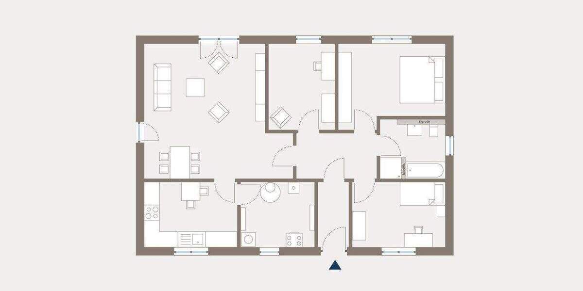 Bungalow Lengenfeld Vogtland Irfersgrün - 4 Zimmer, 107 m&sup2;, 241.739&euro; | Angebot:25715146