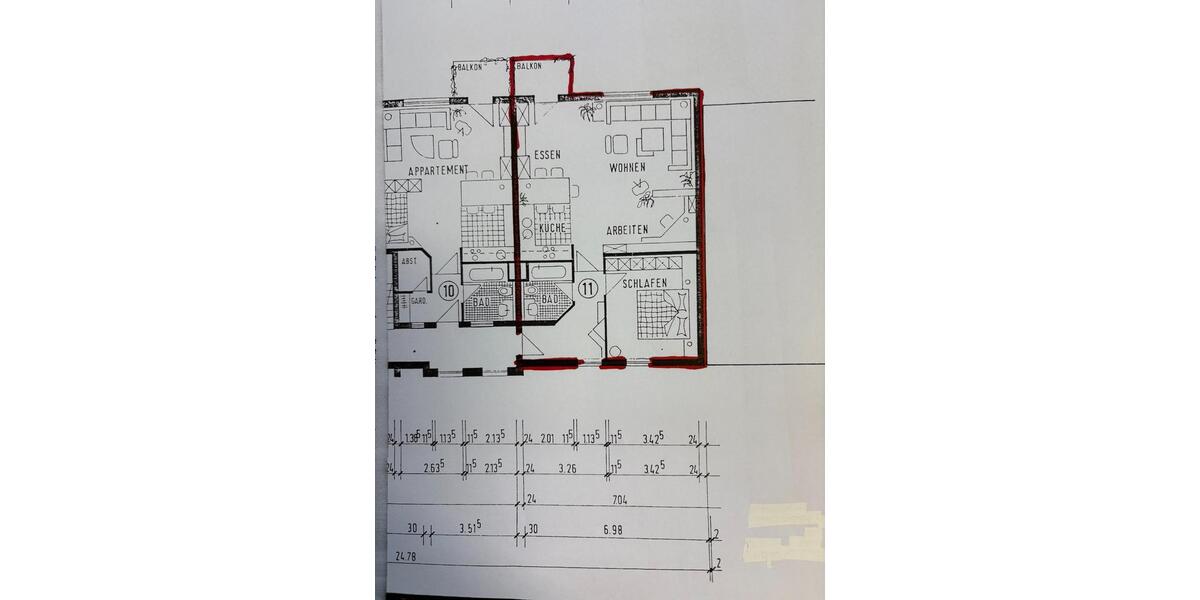 Etagenwohnung Zwickau - 2 Zimmer, 69 m&sup2;, 69.000&euro; | Angebot:25645462