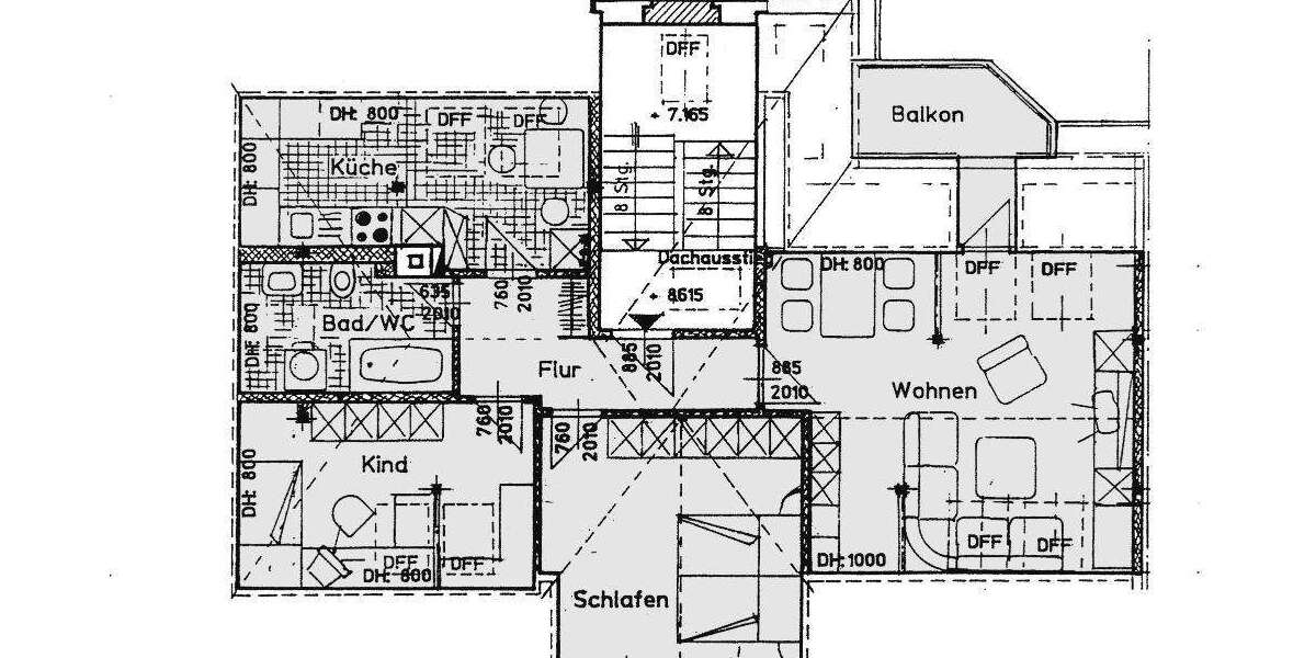 Etagenwohnung Zwickau Niederplanitz - 3 Zimmer, 65 m&sup2;, 388&euro; | Angebot:25248349