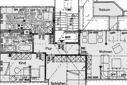 Wohnung Zwickau Niederplanitz - 3 Zimmer, 65 m&sup2;, 388&euro; | Angebot:25248349