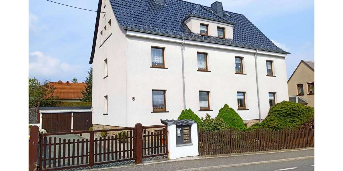 Etagenwohnung Fraureuth - 2 Zimmer, 52 m&sup2;, 250&euro; | Angebot:25125335