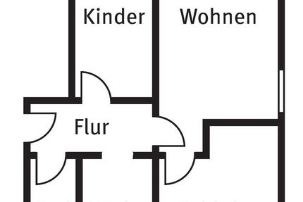 Wohnung Limbach-Oberfrohna Oberfrohna - 3 Zimmer, 58 m&sup2;, 350&euro; | Angebot:17594342