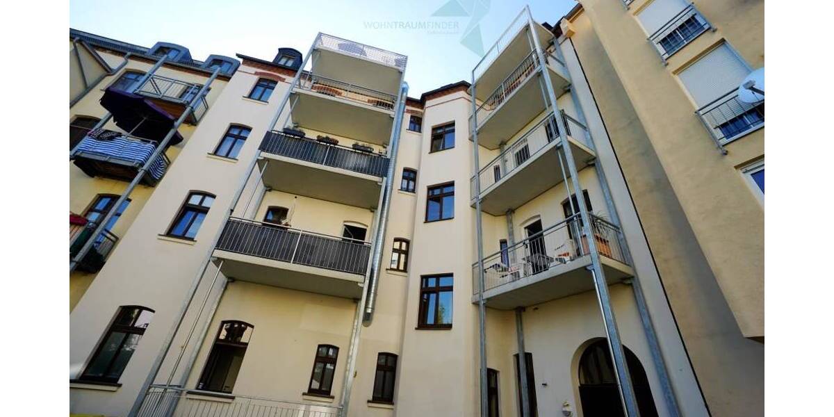 Etagenwohnung Zwickau Innenstadt - 2 Zimmer, 62 m&sup2;, 389&euro; | Angebot:25836168