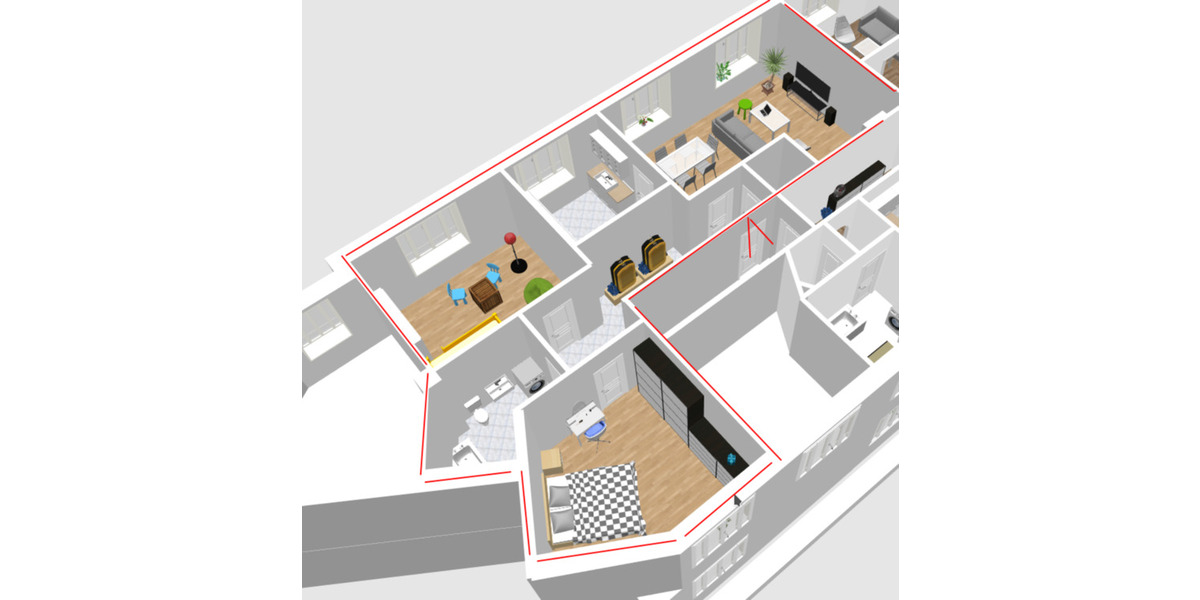 Etagenwohnung Thalheim/Erzgebirge Erzgebirge - 3 Zimmer, 93 m&sup2;, 558&euro; | Angebot:24839288