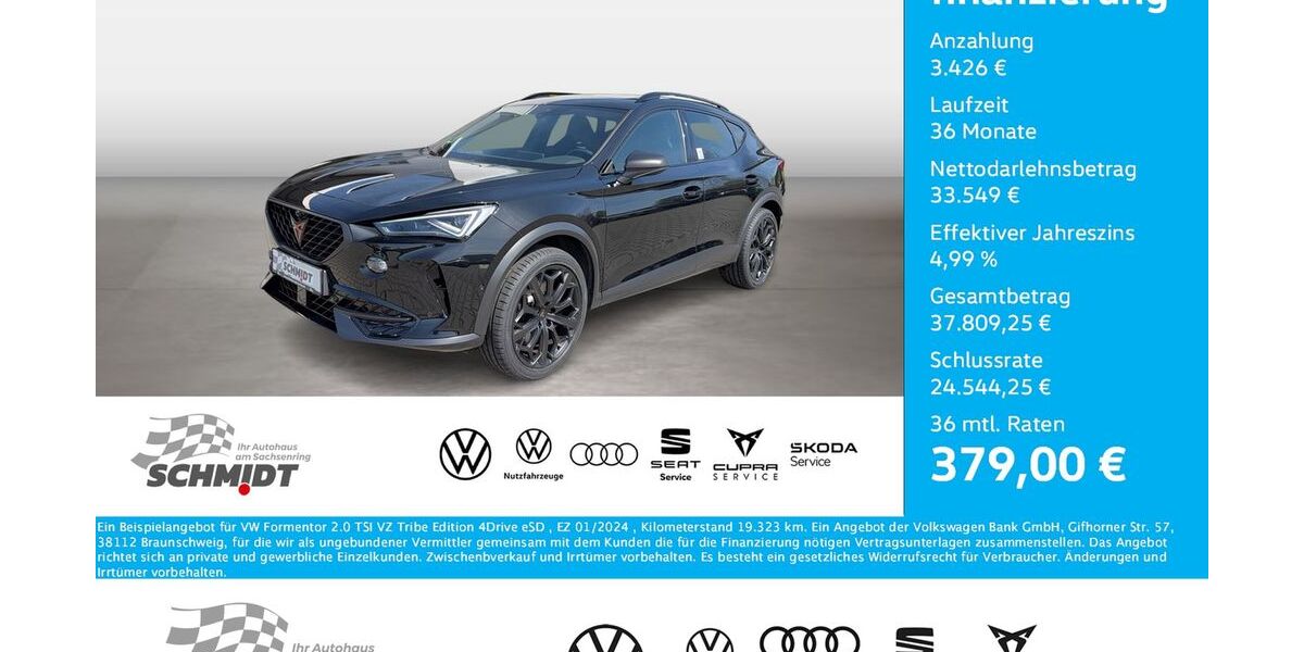 Cupra Formentor 19.323 km 36.975 &euro; Bernsdorf 09337