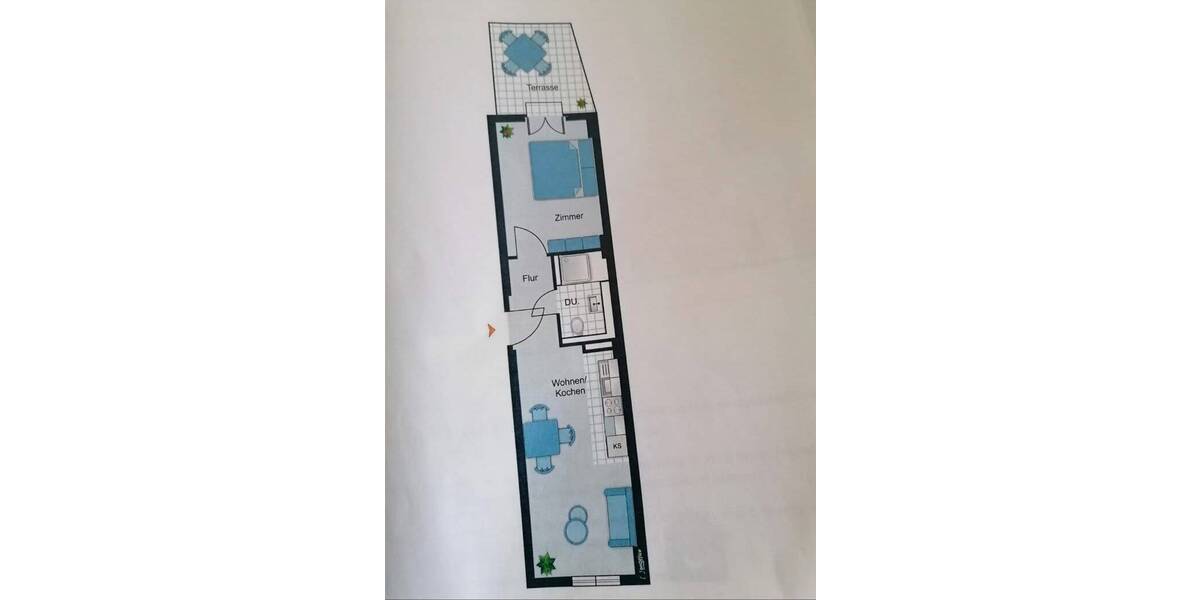 Etagenwohnung Meerane Crotenlaide - 2 Zimmer, 35 m&sup2;, 32.000&euro; | Angebot:26627670