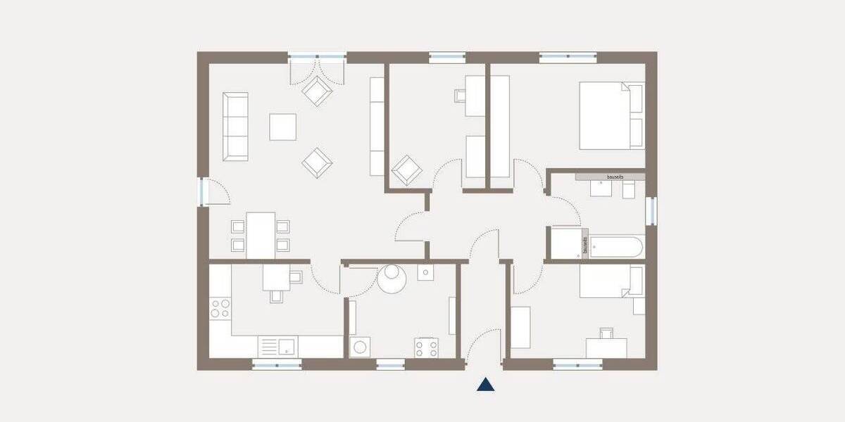 Bungalow Lichtenstein/Sachsen Heinrichsort - 4 Zimmer, 107 m&sup2;, 241.739&euro; | Angebot:26028151