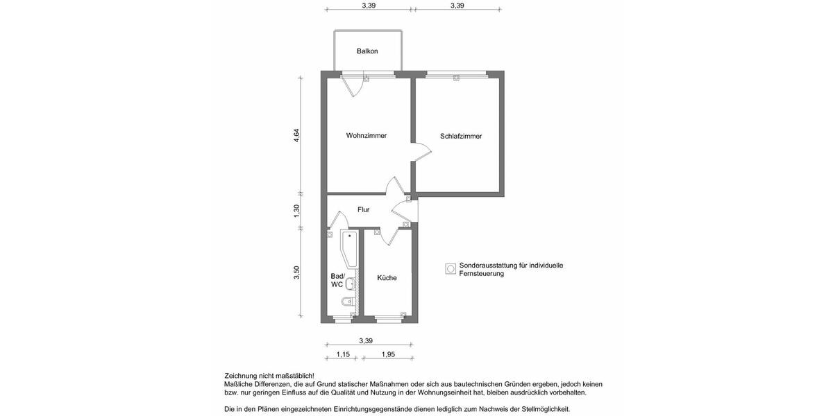 Etagenwohnung Zwickau Zwickau-West - 2 Zimmer, 49 m&sup2;, 304&euro; | Angebot:25792784