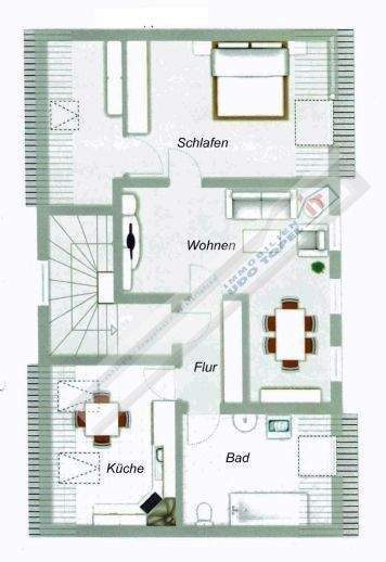 Etagenwohnung Schmölln - 2 Zimmer, 53 m&sup2;, 285&euro; | Angebot:25671831